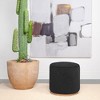 Coaster Home Furnishings Zena Faux Sheepskin Upholstered Round Ottoman Black - 2 of 3