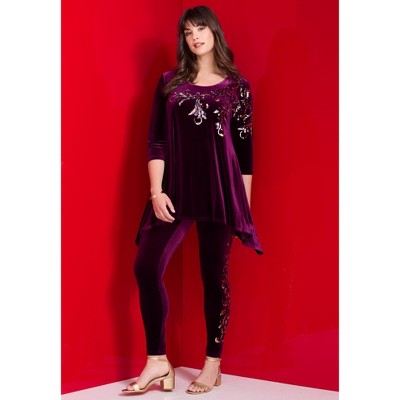 Roaman's Velour Legging - image 4