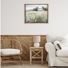Stupell Industries Peaceful Pasture Meadow Floating Frame Canvas Art, Brown, 31" x 25" - 3 of 4