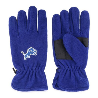 nfl lions gloves