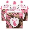 Big Dot of Happiness Pink Gone Hunting - Treat Box Party Favors - Deer Hunting Girl Camo Baby Shower or Birthday Party Goodie Gable Boxes - Set of 12 - 2 of 4