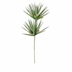 Palm Fronds with Buds – 39"H Artificial Tropical Stem, EVA Foam & Wire Construction (Set of 6) by Kalalou - 1 of 3
