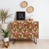 Schatzi Brown Jirra Floral Olive Credenza - Deny Designs - 3 of 3