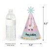 Big Dot of Happiness Whole Llama Fun - Cone Happy Birthday Party Hats for Kids and Adults - Set of 8 (Standard Size) - 3 of 4