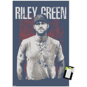Trends International Riley Green - Grunge Unframed Wall Poster Prints - 1 of 4