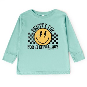 The Juniper Shop SmileyWorld Pretty Fly For A Little Guy Toddler Long Sleeve Tee - 1 of 4