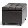 NicBex 33.3" Storage Bench Rectangle Footstool Small Ottoman Bench for Bedroom, Entryway - 3 of 4