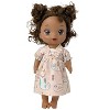 Doll Clothes Superstore Cat Print Nightgown Fits 12 Inch Baby Alive And Little Baby Dolls - 2 of 4