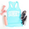 Simply Sage Market Varsity Sunset Chaser Racerback Tank - 4 of 4