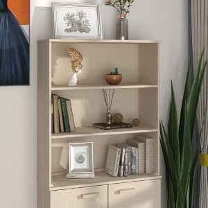 vidaXL Top for Highboard HAMAR Honey Brown 33.5 in.x13.8 in.x39.4 in. Solid Wood Pine - 1 of 4