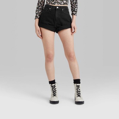 High Waisted Jean Shorts Target