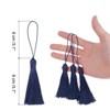 Unique Bargains Handmade Soft Floss DIY Mini with Loop Craft Tassels 45 Pcs - 2 of 4