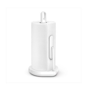 simplehuman Tension Arm Standing Paper Towel Holder, Stainless Steel - 1 of 3