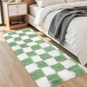 Soft Fluffy Large Rugs for Living Room Shaggy Area Rug - 1 of 4