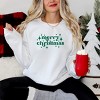 Simply Sage Market Whimsical Merry Christmas Sweatshirt - 2 of 4