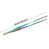 Unique Bargains Aquarium Tweezers Stainless Steel Tweezers for Plants Pets Multicolored 1 Pcs - 4 of 4