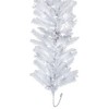 Vickerman Flocked White Artificial Garland - 3 of 4