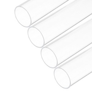 Unique Bargains Lamp Lantern Water Cooling System Acrylic Round Tubes 4 Pcs 10" - 1 of 4