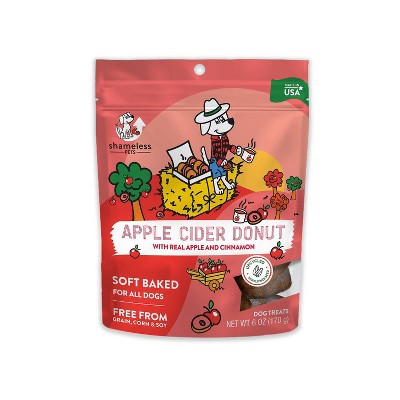 Shameless Pets Halloween Apple Cider Flavor Training Dog Treats - 6oz