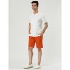 Lars Amadeus Men's Summer Swim Elastic Waistband Drawstring Pockets Patterned Beach Board Shorts - 4 of 4