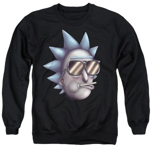 Rick And Morty Cool Rick Alternate Reality Adult Crewneck Sweatshirt - 1 of 4