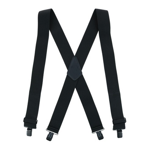 Perry Suspenders Men's Solid Color X-Back Clip-End Suspenders - image 1 of 3