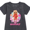 - LOL Surprise! - 2Fly 4 Wrdz Graphic Short Sleeve Fleece Dress - 2 of 3