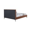 Meridian Furniture,Gallo Vegan Leather Bed - 4 of 4