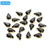 Unique Bargains Glass Craft Embellishments Flat Back Four Claws Teardrop Gems 20 Pcs - 3 of 4