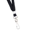 Advantus® Deluxe Lanyard with J-Hook, Black, Box of 24 - 3 of 4