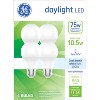 GE Household Lighting 4pk 75W LED A19 Daylight - 2 of 3