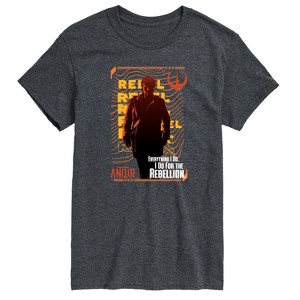 Men's - Star Wars - Andor For The Rebellion Short Sleeve Graphic T-Shirt - 1 of 3