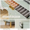 3 Drawer Dresser, Wood Chest of Drawers Organizer Storage with Gold Handle, Small Storage Cabinet - 4 of 4