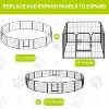 BestMassage Dog Playpen 24/32/40 Inch Heavy Duty Playpen Pen Dog Fence Dog Kennel with Doors Indoor Outdoor Pet Exercise Pen Puppy Playpen - 3 of 4