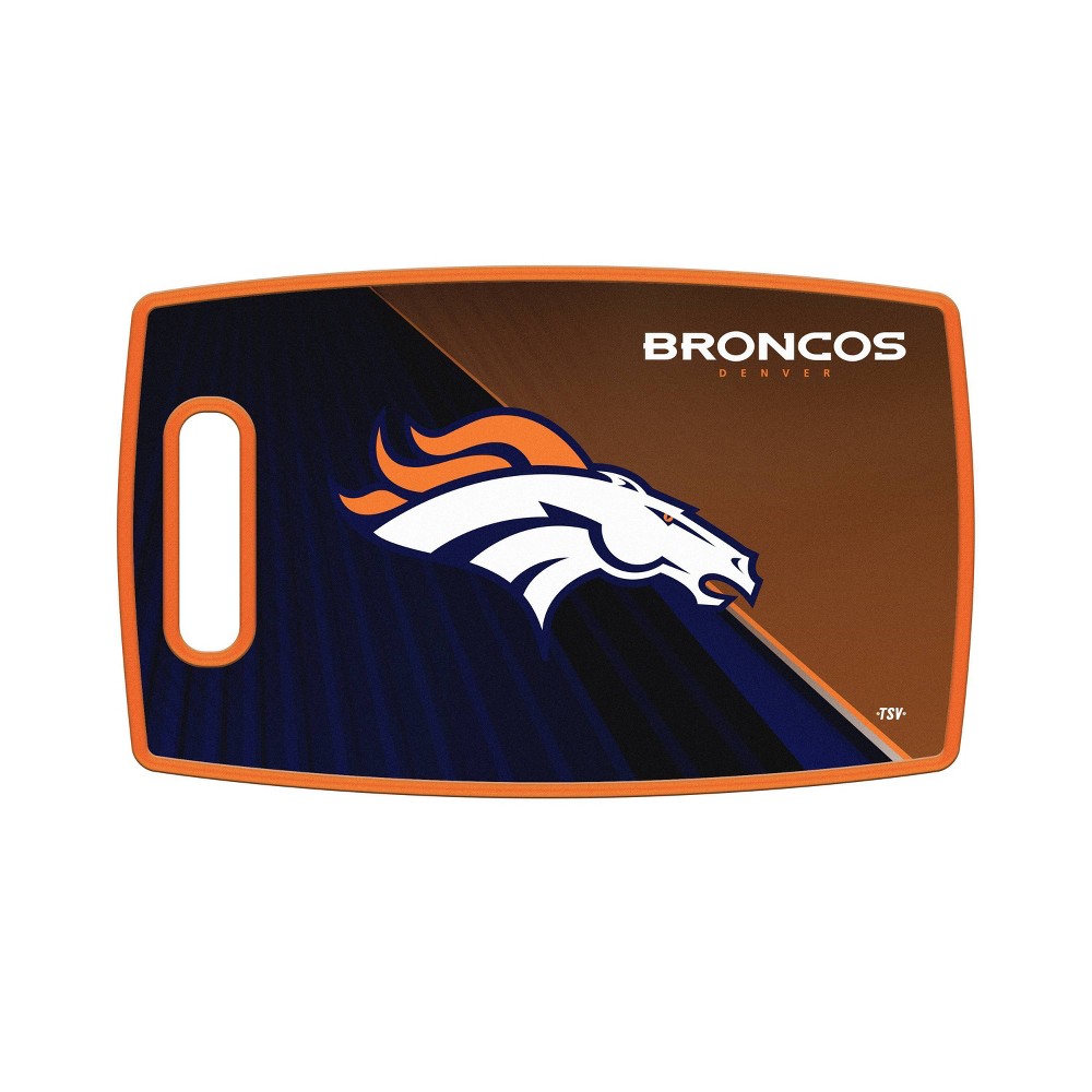 Photos - Chopping Board / Coaster NFL Denver Broncos Large Cutting Board