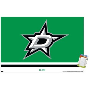 Trends International NHL Dallas Stars - Logo 21 Unframed Wall Poster Prints - 1 of 4