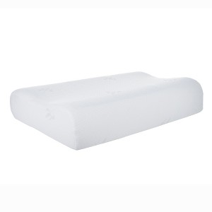 Fleming Supply Contour Comfort Gel Memory Foam Pillow - White - 1 of 4