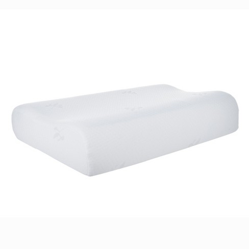 Fleming Supply Contour Comfort Gel Memory Foam Pillow - White - image 1 of 3