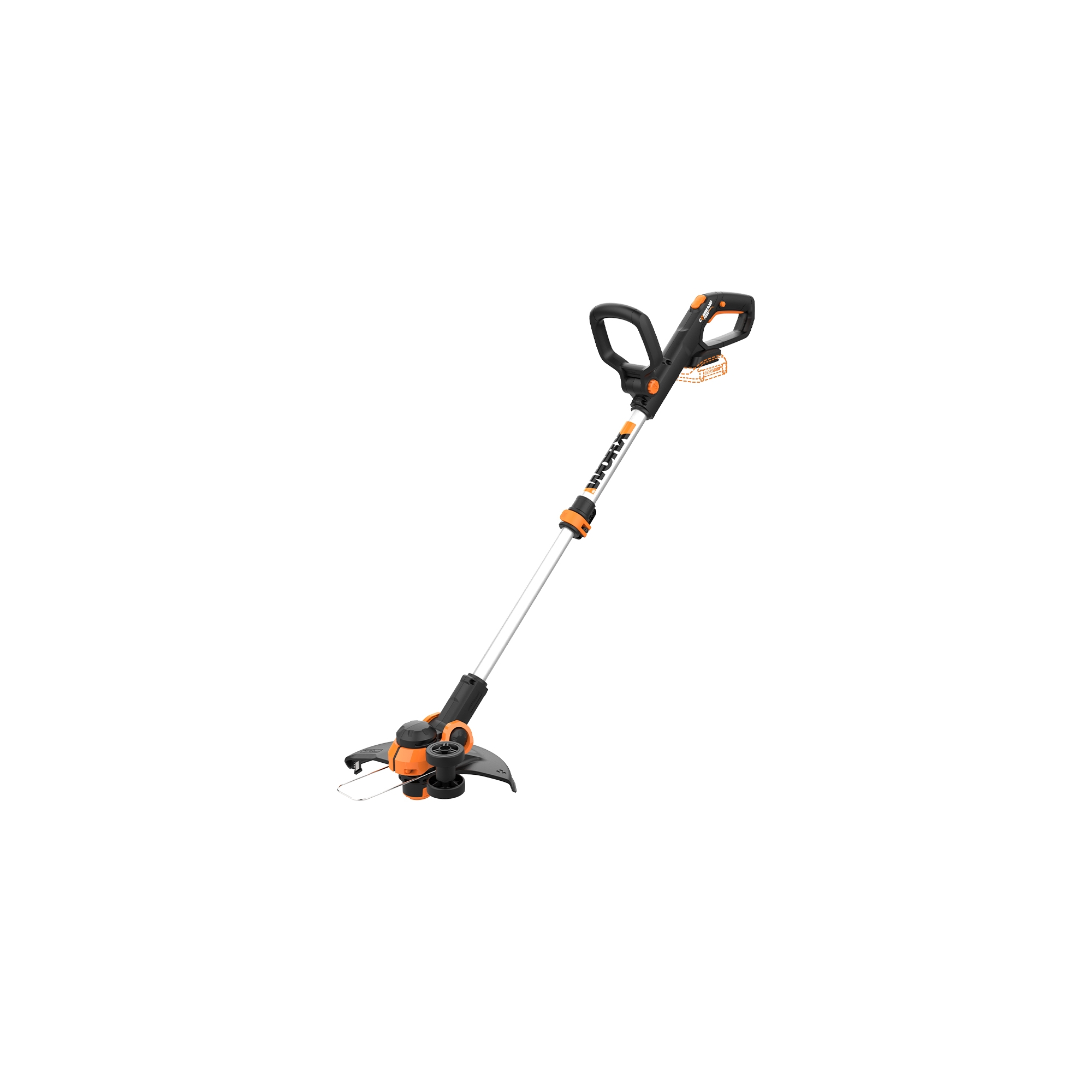 Worx WG163.9 20V PowerShare Cordless 12" Grass and Weed String Trimmer and Edger (Tool Only)