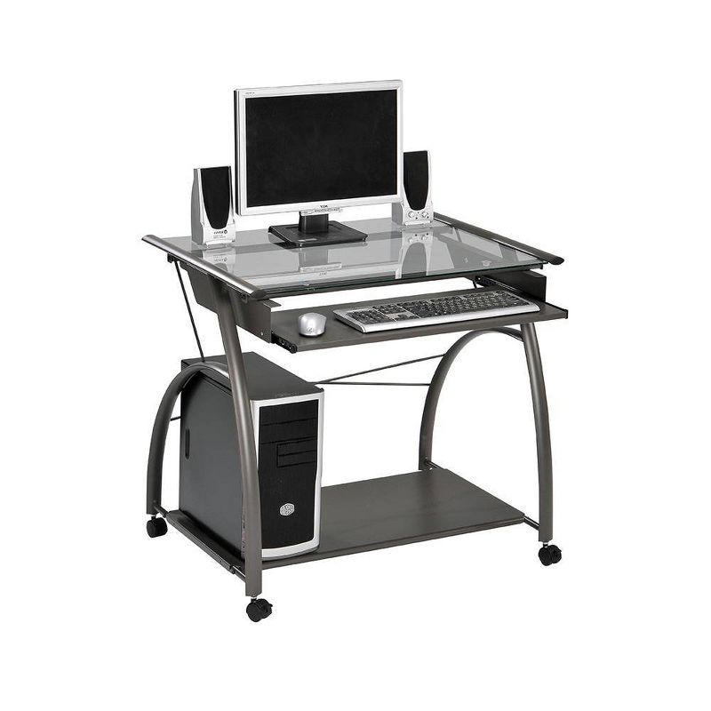 Writing Desk Pewter - Acme Furniture, 4 of 9