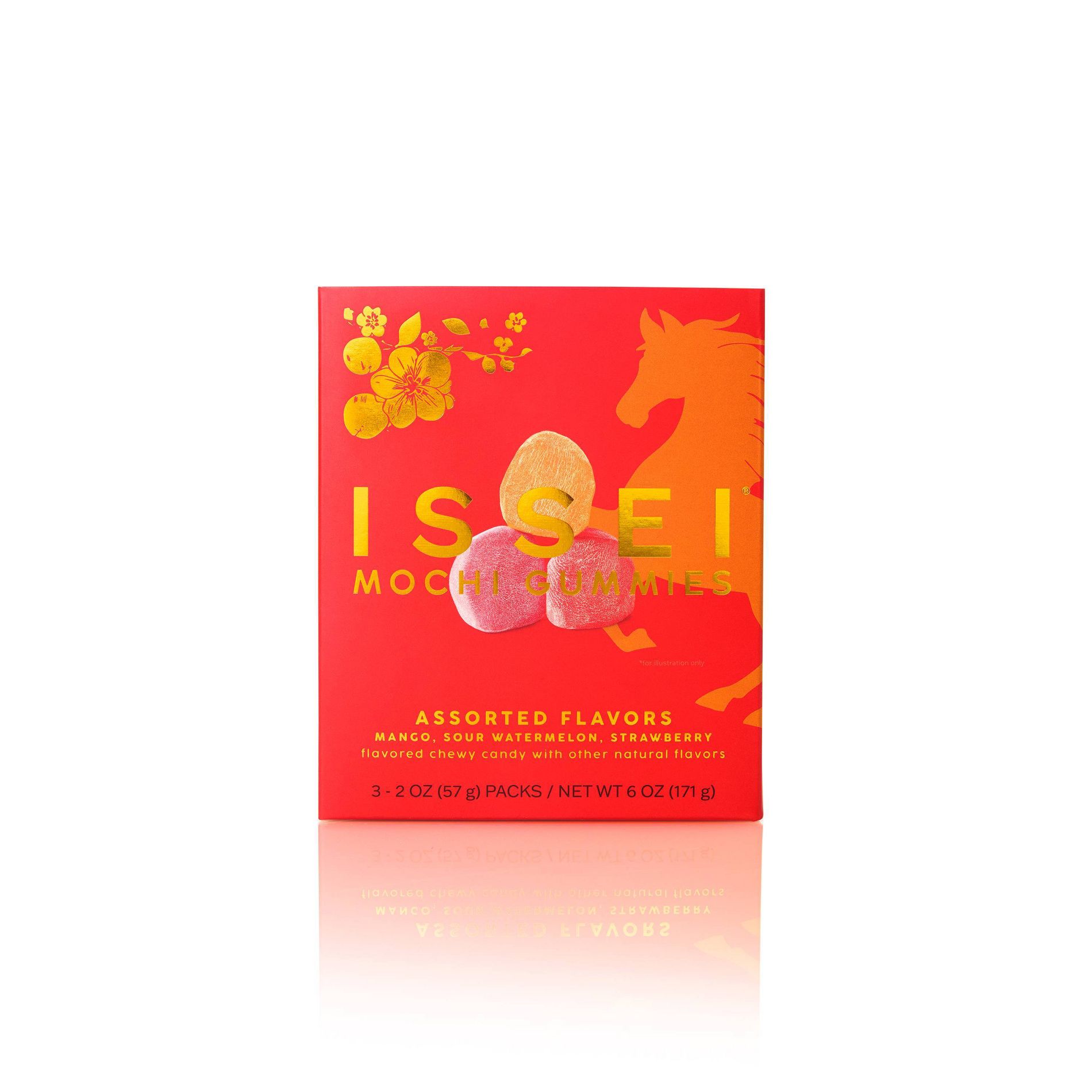Issei Mochi Gummies Lunar New Year Variety Pack - 6oz/3pk