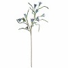 Purple Bloom Stem – 43"H Artificial Flower with Bendable Petals, EVA Foam & Wire Construction (Set of 6) by Kalalou - 2 of 4