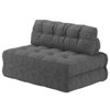 Folding Sofa Bed, Floor Folding Couch with Pillow, Futon Sofa Bed Convertible Sleeper Chair Foldable Mattress Back Support - 2 of 4