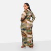 Rebdolls Women's Bali Mesh Abstract Print Maxi Boycon Dress - 3 of 3