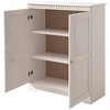RealRooms Cubrix Solid Wood 2 Door Closed Storage Cabinet - 3 of 4