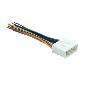 Unique Bargains DC 12V 14 Pin Car Female DVD Radio Wire Harness Adapter Connector for Subaru - 1 of 3