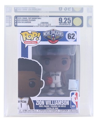 Funko POP New Orleans Pelicans NBA | Zion Williamson | Graded AFA 9.25