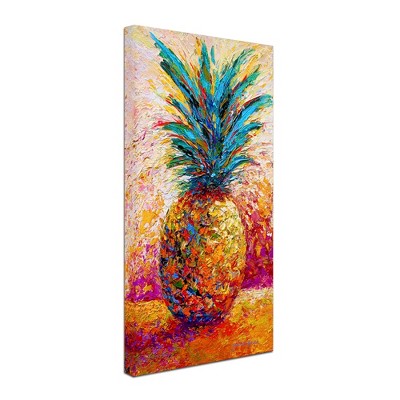 Trademark Fine Art -Marion Rose 'Pineapple Expression' Canvas Art