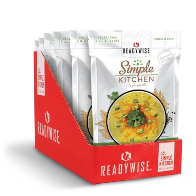 ReadyWise Simple Kitchen Creamy Cheddar Broccoli Soup - 34.2oz/6ct