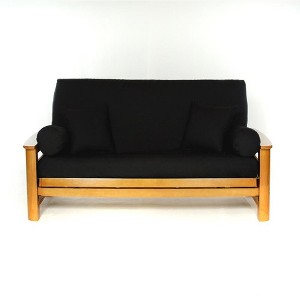 LS COVERS FULL FUTON COVER Zipper Closure, Full Size Fits 6-8in Mattress, 54 x 75 Inch - 1 of 3